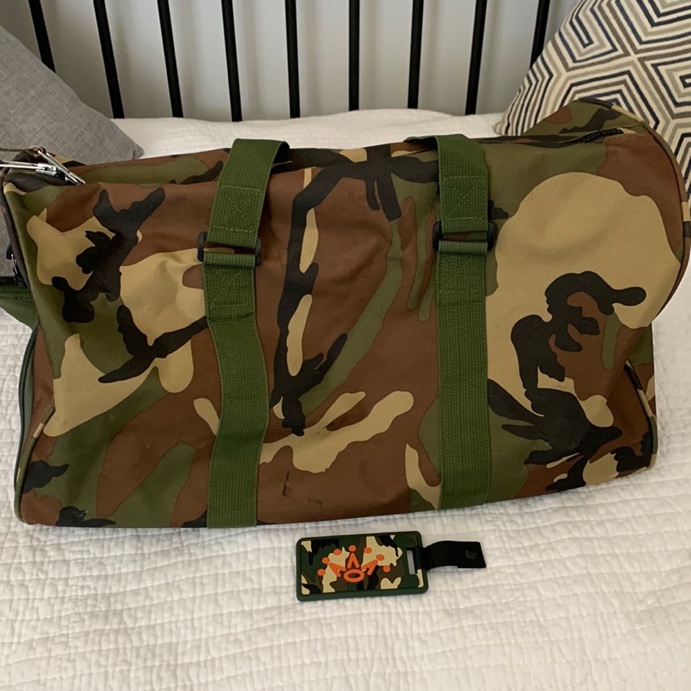 Scotty Cameron/Peter Millar camo golf travel bag